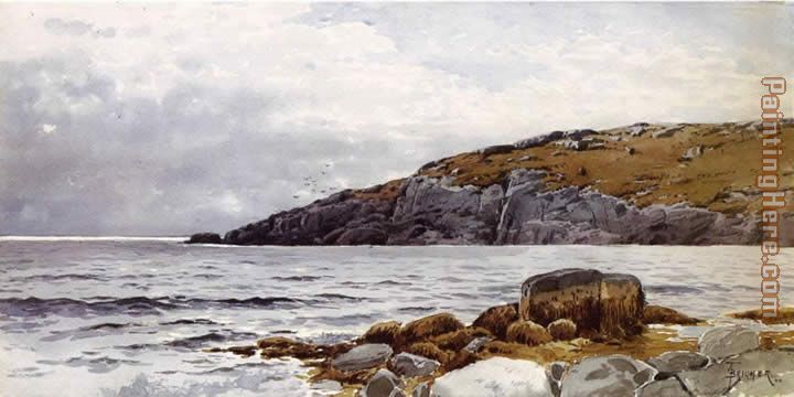 Rocky Coastline painting - Alfred Thompson Bricher Rocky Coastline art painting